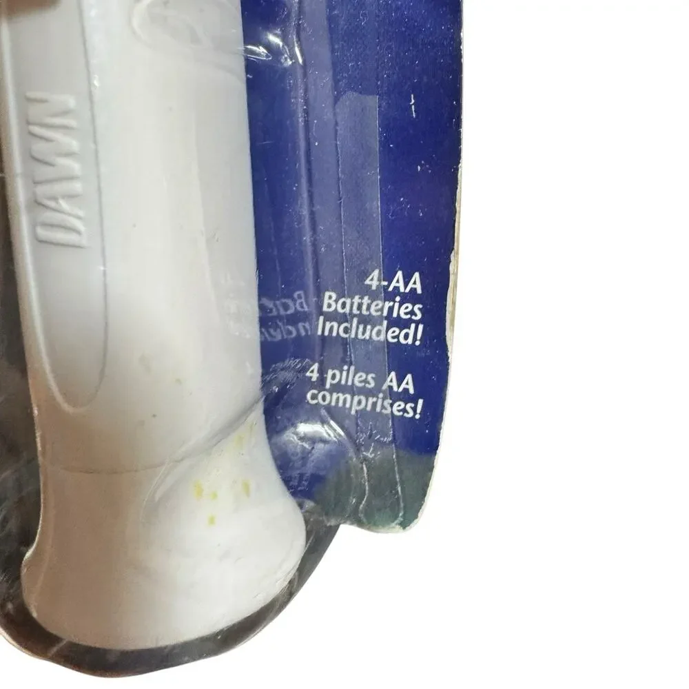 Sealed Dawn Power Dish Brush Battery Operated Power Scrubber Spinning Head NEW